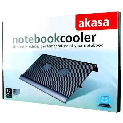 Akasa Notebook Metal Cooler Stand for 17